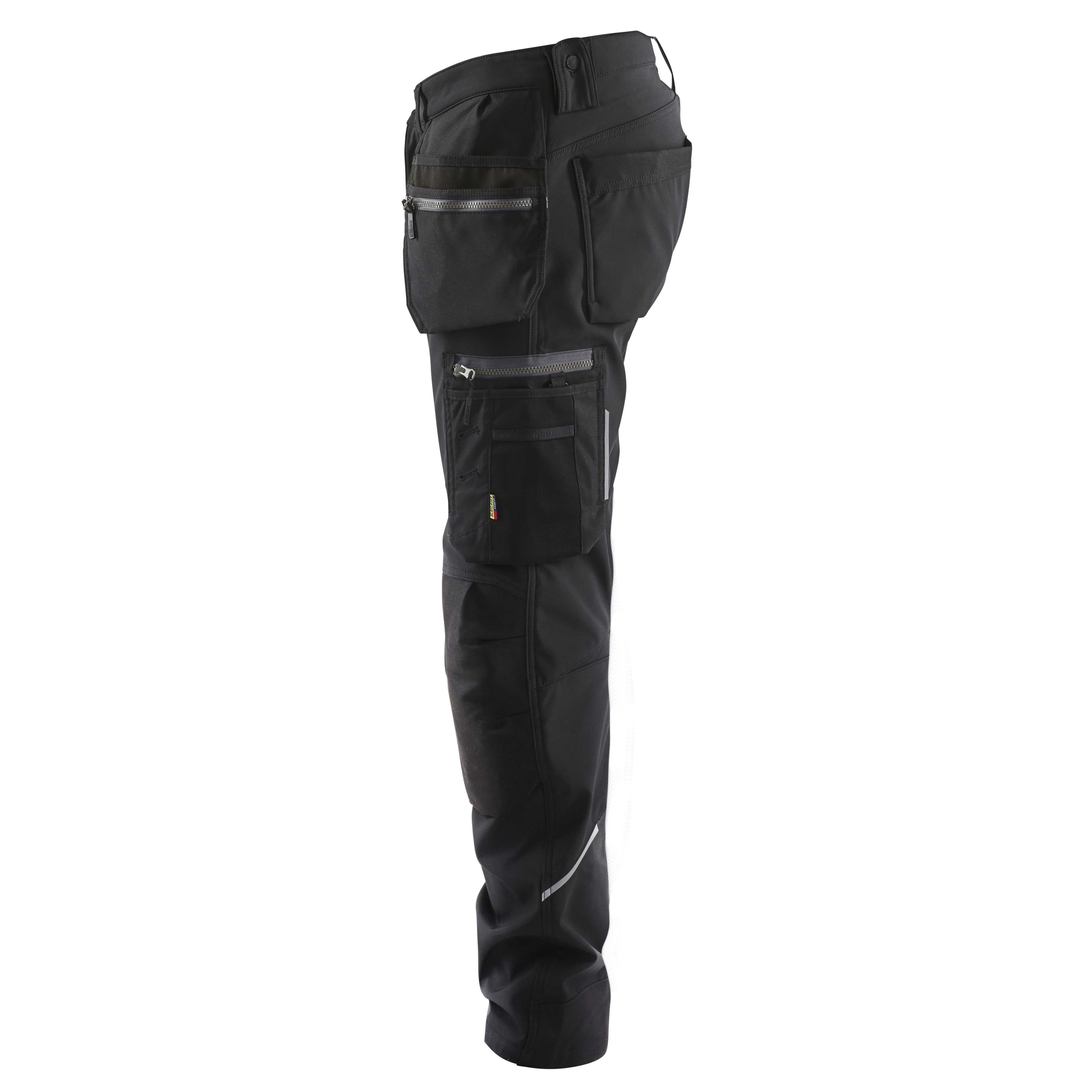 BLAKLADER 18052513 | Softshell craftsman trousers Work Trousers Men - Breathable